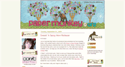 Desktop Screenshot of blog.papermonkey.org
