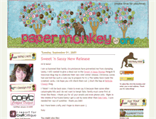 Tablet Screenshot of blog.papermonkey.org